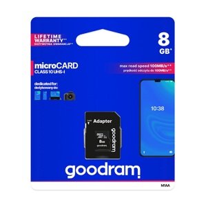 Paměťová karta GOODRAM 8GB Class 4 94828