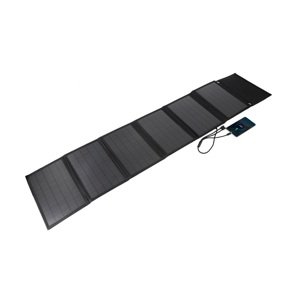 Solární rychlonabíječka TopQ 50W 6 panelů černá 94892