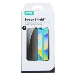 Flexibilní sklo ESR Double Pack tmavé iPhone 14 Pro Max 97181 (ochranné sklo iPhone 14 Pro Max)