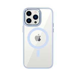 Kryt Tel Protect Magnetic iPhone 14 Pro pevný s modrým rámečkem 97578 (pouzdro neboli obal na mobil iPhone 14 Pro)