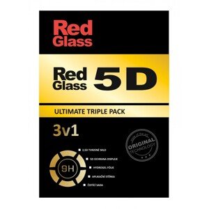 Set ochrany displeje RedGlass na iPhone 8 Triple Pack 97670 (ochrana displeje iPhone 8)