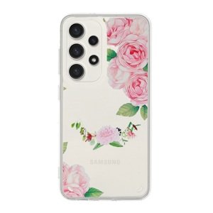 Kryt Tel Protect Flower Samsung A13 s růžovými květy 98503 (pouzdro neboli obal na mobil Samsung A13)