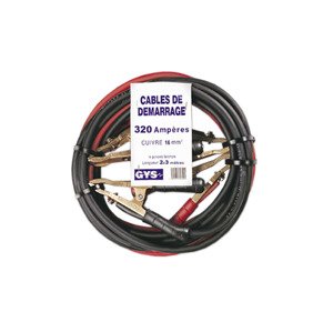 Startovací kabely GYS PROFI, 320A, 16mm, 3.0m