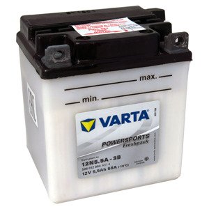 Motobaterie VARTA 12N5.5A-3B, 6Ah, 12V