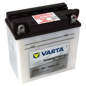 Motobaterie VARTA 12N9-3B / 9L-B, 9Ah, 12V