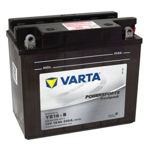 Motobaterie VARTA B16-B, 19Ah, 12V