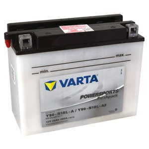 Motobaterie VARTA 50N18L-A / 50-N18L-A2, 20Ah, 12V