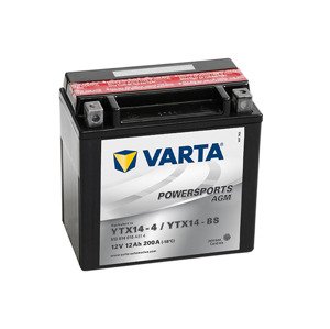 Motobaterie VARTA TX14-BS, 12Ah, 12V