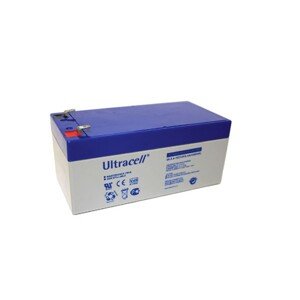 Ultracell UL3.4-12 F1 (12V - 3,4Ah), VRLA-AGM záložní baterie