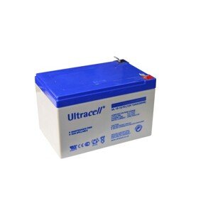 Ultracell UL12-12 F2 (12V - 12Ah), VRLA-AGM záložní baterie