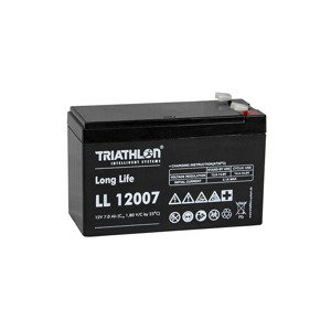 TRIATHLON LL12007 (12V - 7Ah) Záložní baterie "long life"