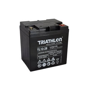TRIATHLON TL12-28 (12V - 28Ah) Záložní baterie "long life"
