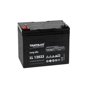 TRIATHLON LL12033 (12V - 33Ah) Záložní baterie "long life"