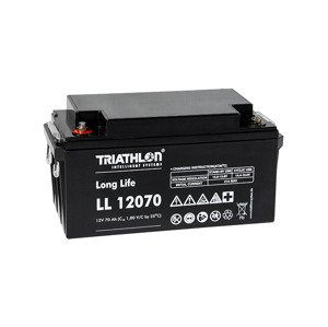 TRIATHLON LL12070 (12V - 70Ah) Záložní baterie "long life"