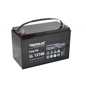 TRIATHLON LL12100 (12V - 100Ah) Záložní baterie "long life"