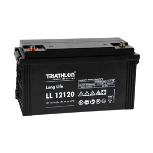 TRIATHLON LL12120 (12V - 120Ah) Záložní baterie "long life"