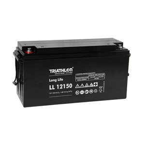 TRIATHLON LL12150 (12V - 150Ah) Záložní baterie "long life"