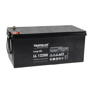 TRIATHLON LL12200 (12V - 200Ah) Záložní baterie "long life"