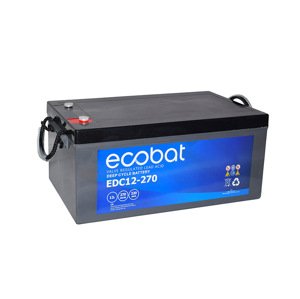 Ecobat Trakční baterie EDC12-270 , 270Ah, 12V