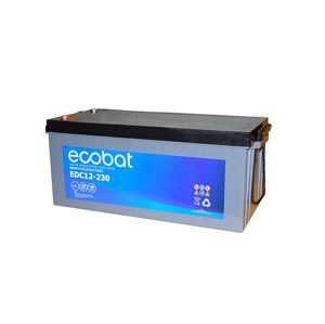 Ecobat Trakční baterie EDC12-230 , 230Ah, 12V