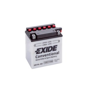 Motobaterie EXIDE BIKE Conventional EB10L-B2, 12V, 11Ah, 130A