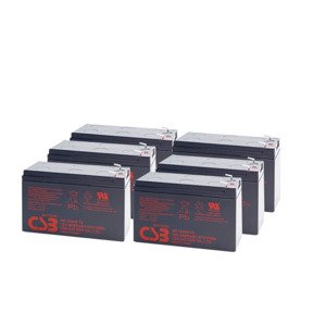 Baterie pro UPS (6x CSB HR1234W F2)