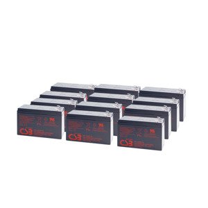 Baterie pro UPS (12x CSB HR1234W F2)