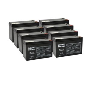 Baterie pro UPS (8x Goowei Energy OT7.2-12 F2)