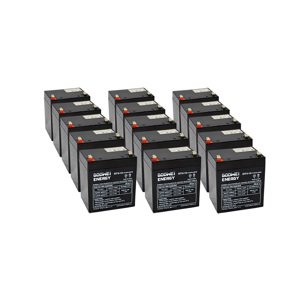 Baterie pro UPS (15x Goowei Energy OT5-12 F2)