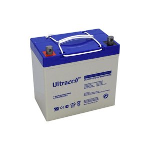 Ultracell UCG55-12 (12V - 55Ah), VRLA-GEL trakční baterie