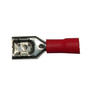 OEM Faston zásuvka FH63X08RT 6,3x0,8 mm; 0,5-1,5 mm2; červený