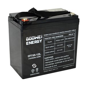 Trakční (GEL) baterie GOOWEI ENERGY OTL55-12 55Ah 12V