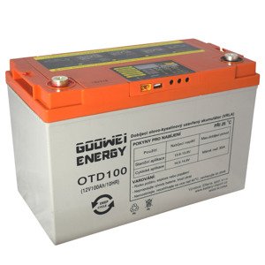 DEEP CYCLE (GEL) baterie GOOWEI ENERGY OTD100 100Ah 12V