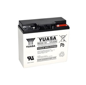 Trakční baterie YUASA REC22-12I 22Ah 12V