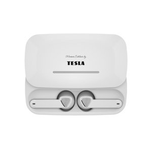 TESLA Sound EB20 - bezdrátová Bluetooth sluchátka (Luxury White)