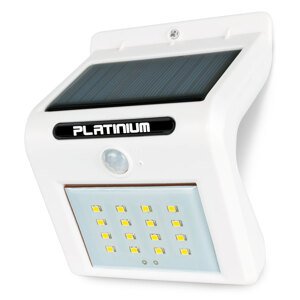 Platinium Nástěnné solární LED světlo 18001 s detektorem pohybu bílá