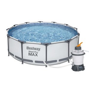 Bestway 15511PFS Bazén Steel Pro Max 3,66 x 1 m s pískovou filtrací STANDARD PLUS 3028 l/hod