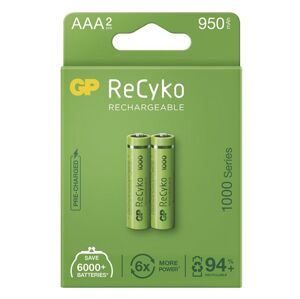 GP Batteries ReCyko+ 1000 AAA 2ks 1032122100